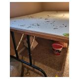 Large Folding Utility Table 63x36x29 Inches