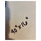 Framed Panoramic Capitol Building Night Scene Art Print 40 x 16 in