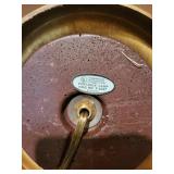 Vintage Adjustable Brass Table Lamp with UL Tag