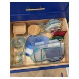 Collection of Glass Food Storage Containers with Lids Assorted Sizes