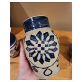 Set of 3 Decorative Pottery Vases Assorted Styles and Designs