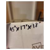 Lane Cedar-Lined Storage Chest with Upholstered Top, 45x17x18 Inches