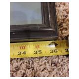 Framed Pauline Eble Campanelli Print with Basket Design, 31x36 Inches