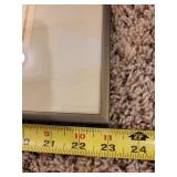 Framed Art Print by Mary B. Brodlin Depicting Family in Wheat Field