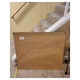 Framed Pauline Eble Campanelli Print with Basket Design, 31x36 Inches