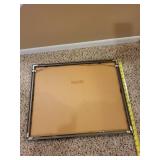 Framed Art Print by Mary B. Brodlin Depicting Family in Wheat Field