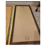 Set of 3 Framed Cork Bulletin Boards Assorted Sizes