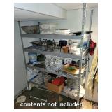 Heavy Duty Metal Storage Shelving Unit 48x25x78 Inches