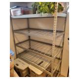 Metal Wire Storage Rack 48x25x78 Inches Shelving Unit