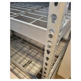 Metal Wire Storage Rack 48x25x78 Inches Shelving Unit