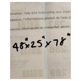 Metal Wire Storage Rack 48x25x78 Inches Shelving Unit