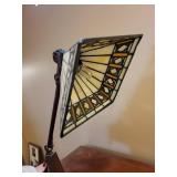 Tiffany-Style Stained Glass Adjustable Desk Lamp