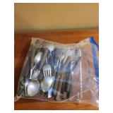 Collection of Cutler History Utensils with Wood Handles