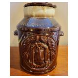 McCoy 1976 Bicentennial Commemorative Stoneware Crock with Lid