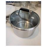 Assorted Kitchen Cookware and Bakeware Set with Utensils