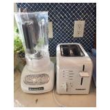 KitchenAid Blender and Cuisinart Toaster Set