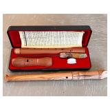 Hohner Musica 9532 C-Soprano Recorder with Case and Accessories
