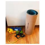 Home Exercise Set with Dumbbells, Resistance Bands, and Yoga Mat
