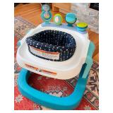 Safety 1st Baby Walker with Interactive Tray and Blue Frame