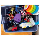 Large Assortment of Preschool and Toddler Toys with Storage Bins