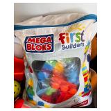 Large Assortment of Preschool and Toddler Toys with Storage Bins