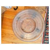 Metal Plant Stand and 15-Inch Rolling Plant Caddy Set