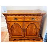 Broyhill Expandable Wood Cabinet with Drawers and Doors
