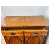 Broyhill Expandable Wood Cabinet with Drawers and Doors