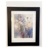 Framed Art Print Harebells by Nancy Hemstad Seaton 2003