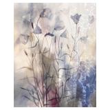 Framed Art Print Harebells by Nancy Hemstad Seaton 2003