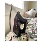Rowenta Steam Iron with Striped Ironing Board