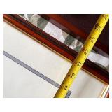 Religious Wall Art Lot: Framed Jesus Portrait, Serenity Prayer, and Ornate Cross Plaque