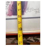 Religious Wall Art Lot: Framed Jesus Portrait, Serenity Prayer, and Ornate Cross Plaque