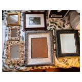 Collection of 6 Assorted Picture Frames and Wall Mirrors