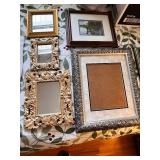 Collection of 6 Assorted Picture Frames and Wall Mirrors