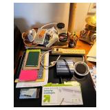 Office Supply Collection with Power Inverter, Power Strip, Notebooks, Envelopes, and Accessories