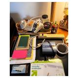 Office Supply Collection with Power Inverter, Power Strip, Notebooks, Envelopes, and Accessories