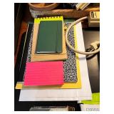 Office Supply Collection with Power Inverter, Power Strip, Notebooks, Envelopes, and Accessories