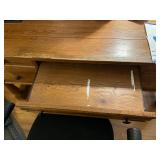 Broyhill Attic Heirlooms Wood Office Desk with Drawers