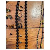 Collection of Beaded Necklaces and Earrings Assorted Styles