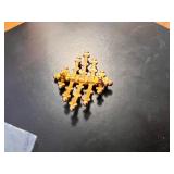 Collection of Vintage and Modern Gold-Tone Earrings and Charms