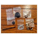 Collection of Assorted Buttons, Thread