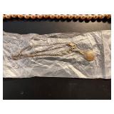 Set of 2 Faux Pearl Necklaces and Gold-Tone Pendant Necklace