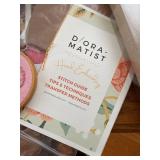 Embroidery Hoop Art Set of 5 - Heart & Leaf Designs with Threads & Patterns