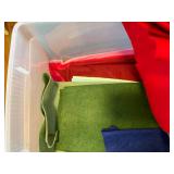 Craft Felt Sheets - Assorted Colors in Two Large Bins