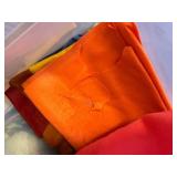 Craft Felt Sheets - Assorted Colors in Two Large Bins