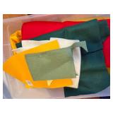 Craft Felt Sheets - Assorted Colors in Two Large Bins