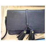 Vintage Coach Leather Crossbody Bag, Purses, Hats & Accessories Lot