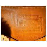 Vintage Coach Leather Crossbody Bag, Purses, Hats & Accessories Lot
