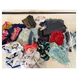 Scarves - Floral & Butterfly Prints (Lot of 10)